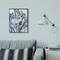 Stupell Industries Blue Coral & Shell Wall Art in Black Frame